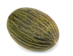 fresh mellon on white background