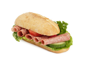 Mit Salami