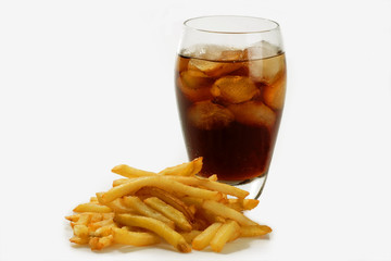 Pommes und Cola