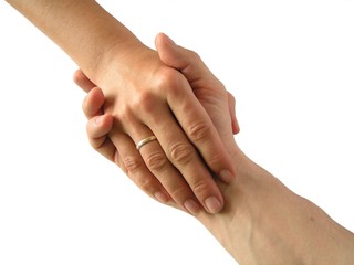 Fototapeta premium forgiving hands 2