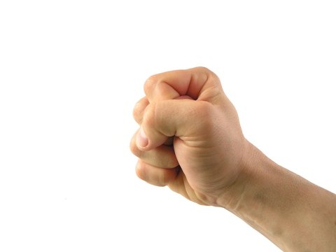 angry fist