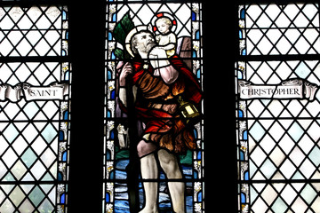 stained glass window