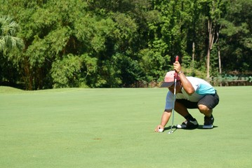 Obraz premium Golf