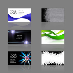 Business Cards Assortment