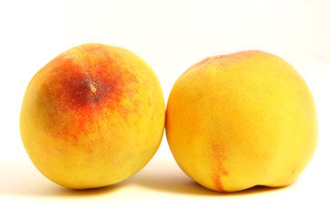 Appetizing fruits. Peaches.