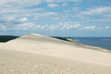 Fototapeta na wymiar dune of pyla