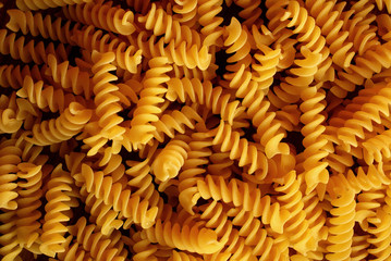 pasta italiana, fusilli 