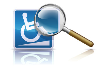 Etude sur l'accessibilité des handicapés (reflet)