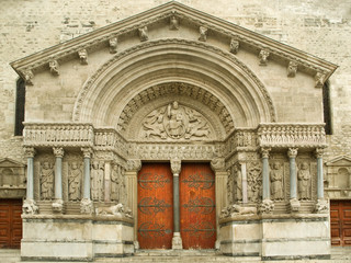 Portal of Arles Cathedral