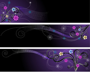 Floral Banners