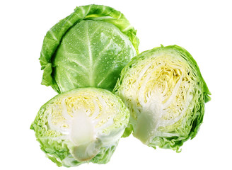Fototapeta premium Cabbage isolated