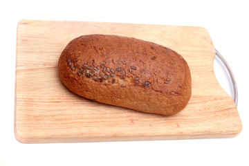 Bread with seeds.