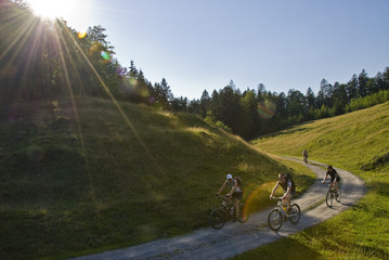 Mountainbiken in Oberbayern