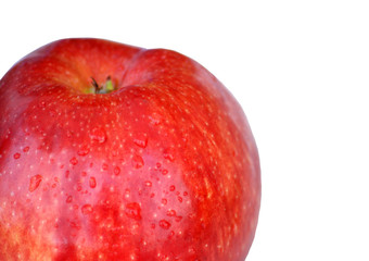red apple