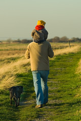 Father and child