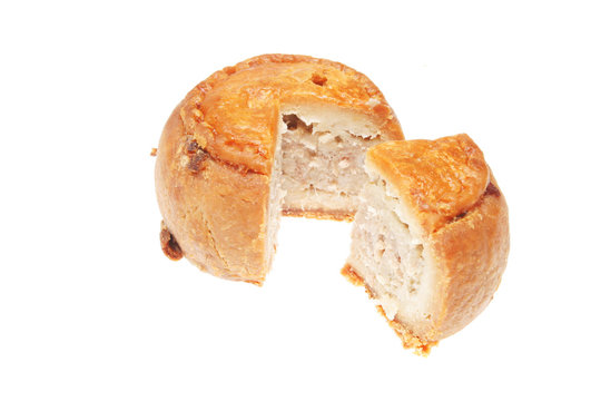 Cut Pork Pie