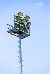 stadium filed lights