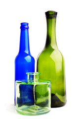 Three bottles