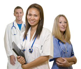 Doctor,Nurse and Intern