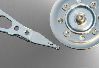 hard disc - detail