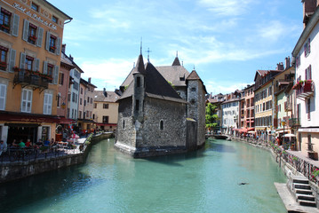 Fototapeta na wymiar Stare Miasto w Annecy