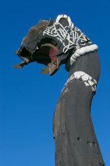Head of old ship