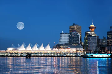Fotobehang Canada Place, Vancouver, BC, Canada © verinize