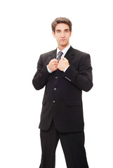 Businessman in suit