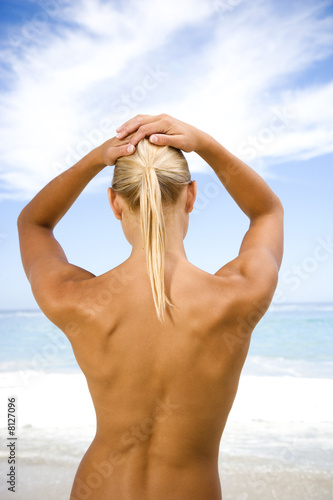 Women nude on the beach