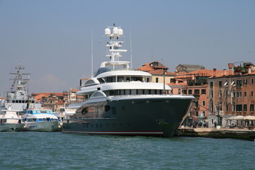 Naklejka premium yacht