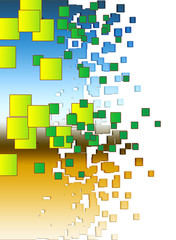 Background Made Out Of Lots Of Squares 2