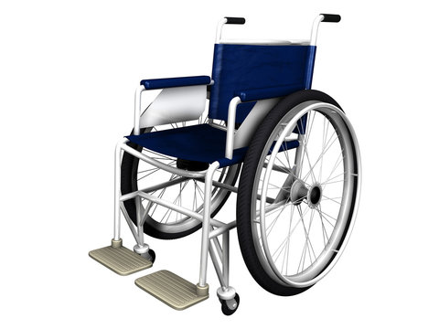 3D Rollstuhl