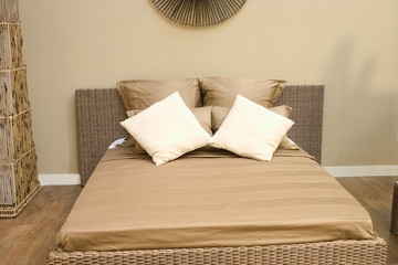 bedroom with pillows