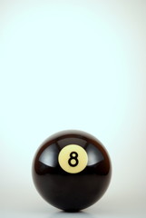 Eight Ball isolated 