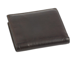 Brown leather wallet