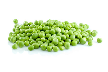 Pile of green peas - obrazy, fototapety, plakaty