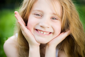 Smiling little girl