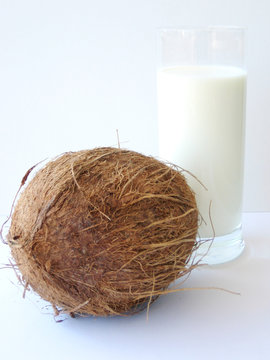 Kokosnu&szlig; mit Milchglas