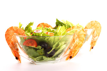 Shrimp salad