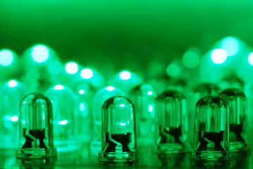 Grüne LEDs