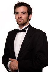 Man in tuxedo