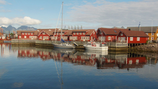 Svolvaer's boats and rorbuers