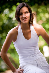 Fototapeta premium Woman Relaxing