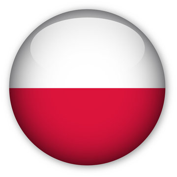 Poland Flag button
