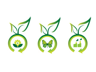 Obraz premium Ecology icons