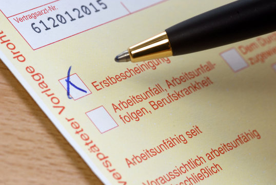 Erstbescheinigung