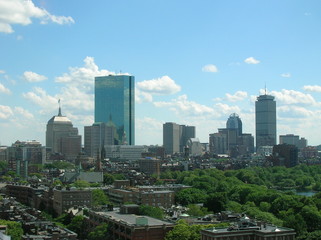Naklejka premium Boston