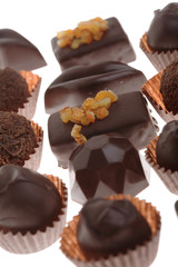 Delicious, handmade chocolate pralines