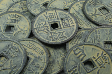 Fototapeta na wymiar Chinese Coins