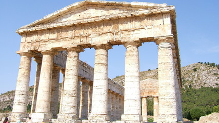 Obraz premium Segeste, Sicile, Italie